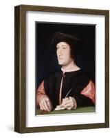 Portrait of a Banker, 1522-Jean Clouet-Framed Giclee Print