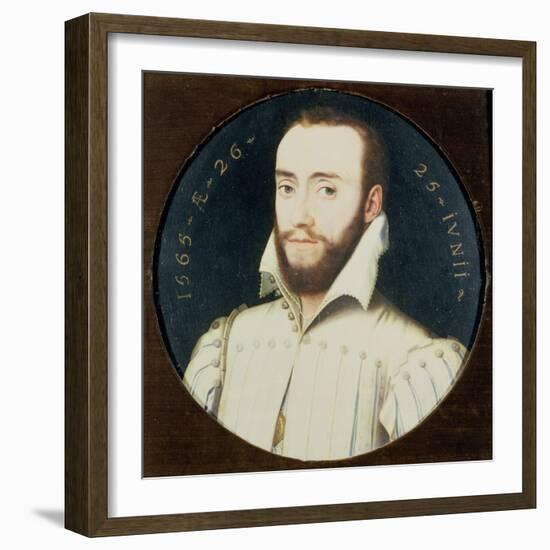 Portrait of a Bearded Gentleman, Aged 26, 1565-Francois Clouet-Framed Giclee Print