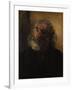 Portrait of a Bearded Man, 1855-Adolph Friedrich Erdmann von Menzel-Framed Giclee Print