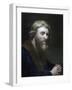 Portrait of a Bearded Man, 19th Century-Richard James Lane-Framed Giclee Print