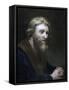 Portrait of a Bearded Man, 19th Century-Richard James Lane-Framed Stretched Canvas