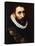 Portrait of a Bearded Man, Bust-Length, Wearing Gorgets-Adriaen Thomasz Key-Stretched Canvas