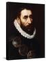 Portrait of a Bearded Man, Bust-Length, Wearing Gorgets-Adriaen Thomasz Key-Framed Stretched Canvas