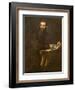 Portrait of a Bearded Man with a Book-Jacopo Robusti Tintoretto-Framed Giclee Print