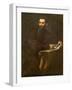 Portrait of a Bearded Man with a Book-Jacopo Robusti Tintoretto-Framed Giclee Print