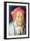 Portrait of a Bearded Man with Red Cap-Albrecht Dürer-Framed Art Print