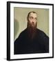 Portrait of a Bearded Man-Jacopo Bassano-Framed Art Print