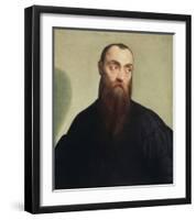 Portrait of a Bearded Man-Jacopo Bassano-Framed Art Print