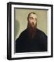 Portrait of a Bearded Man-Jacopo Bassano-Framed Art Print