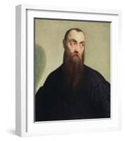 Portrait of a Bearded Man-Jacopo Bassano-Framed Art Print