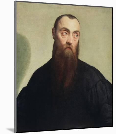 Portrait of a Bearded Man-Jacopo Bassano-Mounted Art Print