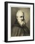 Portrait of a Bearded Man-Anton Raphael Mengs-Framed Giclee Print