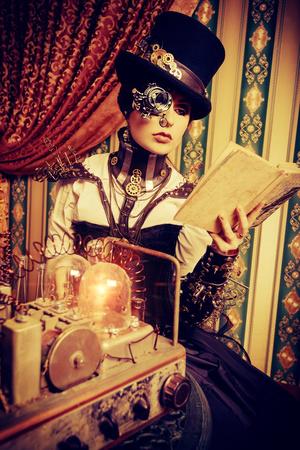 https://imgc.allpostersimages.com/img/posters/portrait-of-a-beautiful-steampunk-woman-over-vintage-background_u-L-PN0N0X0.jpg?artPerspective=n