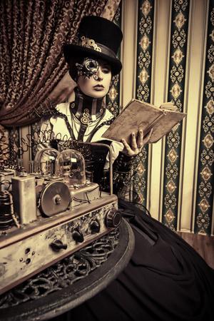 https://imgc.allpostersimages.com/img/posters/portrait-of-a-beautiful-steampunk-woman-over-vintage-background_u-L-PN0OKM0.jpg?artPerspective=n