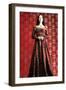 Portrait of a Beautiful Woman in Medieval Era Dress. Shot in a Studio.-prometeus-Framed Photographic Print