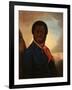 Portrait of a Black Sailor, C. 1880-null-Framed Giclee Print