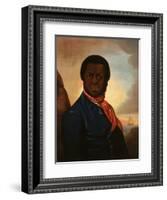 Portrait of a Black Sailor, C. 1880-null-Framed Giclee Print
