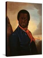 Portrait of a Black Sailor, C. 1880-null-Stretched Canvas