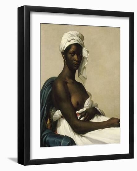 Portrait of a Black Woman, 1800-Marie Guilhelmine Benoist-Framed Giclee Print