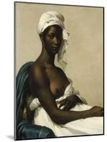 Portrait of a Black Woman, 1800-Marie Guilhelmine Benoist-Mounted Giclee Print