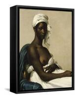 Portrait of a Black Woman, 1800-Marie Guilhelmine Benoist-Framed Stretched Canvas