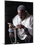 Portrait of a Blacksmith at Work, Town of Axoum (Axum) (Aksum), Tigre Region, Ethiopia, Africa-Bruno Barbier-Mounted Photographic Print