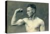 Portrait of a Bodybuilder, C.1898-null-Stretched Canvas