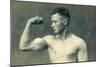 Portrait of a Bodybuilder, C.1898-null-Mounted Photographic Print