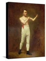Portrait of a Boxer, circa 1800-English-Stretched Canvas