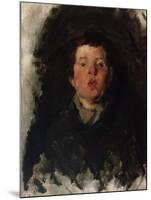 Portrait of a Boy, 1872-Frank Duveneck-Mounted Giclee Print