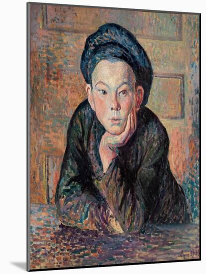 Portrait of a Boy, 1895-Maximilien Luce-Mounted Giclee Print