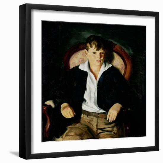 Portrait of a Boy, 1921-George Wesley Bellows-Framed Giclee Print