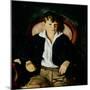 Portrait of a Boy, 1921-George Wesley Bellows-Mounted Giclee Print