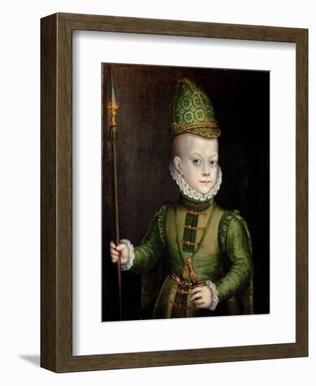 Portrait of a Boy at the Spanish Court, C.1565-70-Sofonisba Anguissola-Framed Giclee Print