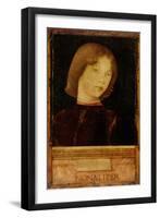 Portrait of a Boy, C.1470-Giovanni Bellini-Framed Giclee Print