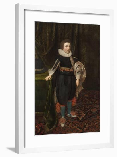Portrait of a Boy, Early to Mid 1620s-Daniel Mytens-Framed Giclee Print