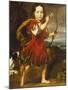 Portrait of a Boy, Full Length, in a Classical Costume with a Bow and Quiver of Arrows,…-Nicholaes Maes-Mounted Giclee Print