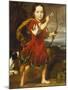 Portrait of a Boy, Full Length, in a Classical Costume with a Bow and Quiver of Arrows,…-Nicholaes Maes-Mounted Giclee Print