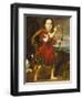 Portrait of a Boy, Full Length, in a Classical Costume with a Bow and Quiver of Arrows,…-Nicholaes Maes-Framed Giclee Print