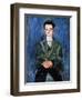 Portrait of a Boy in Blue, 1928-Chaim Soutine-Framed Giclee Print