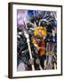 Portrait of a Boy in Costume and Facial Paint, Mardi Gras, Dinagyang, Island of Panay, Philippines-Alain Evrard-Framed Photographic Print