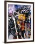 Portrait of a Boy in Costume and Facial Paint, Mardi Gras, Dinagyang, Island of Panay, Philippines-Alain Evrard-Framed Photographic Print