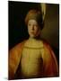 Portrait of a Boy in Persian Dress-Jan The Elder Lievens-Mounted Giclee Print