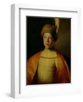 Portrait of a Boy in Persian Dress-Jan The Elder Lievens-Framed Giclee Print