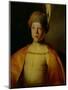 Portrait of a Boy in Persian Dress-Jan The Elder Lievens-Mounted Giclee Print