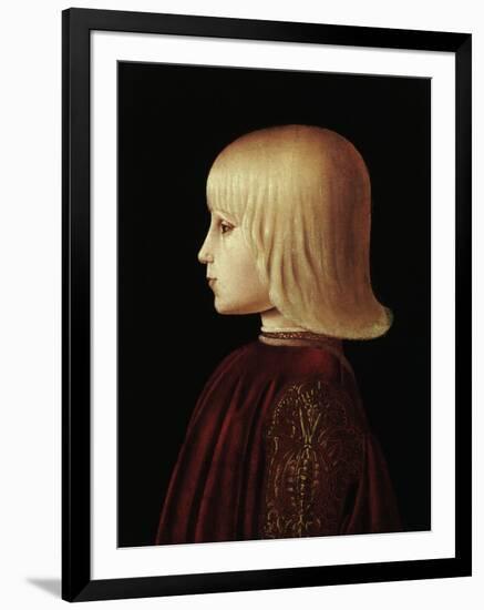 Portrait of a Boy-Piero della Francesca-Framed Giclee Print