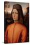 Portrait of a Boy-Bernardino di Betto Pinturicchio-Stretched Canvas