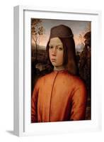 Portrait of a Boy-Bernardino di Betto Pinturicchio-Framed Giclee Print