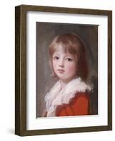 Portrait of a Boy-George Romney-Framed Giclee Print