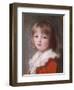 Portrait of a Boy-George Romney-Framed Giclee Print